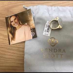 Kendra Scott   Jeanne ring in gold and ivory stone